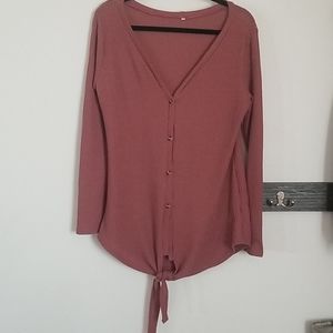 Front tie top